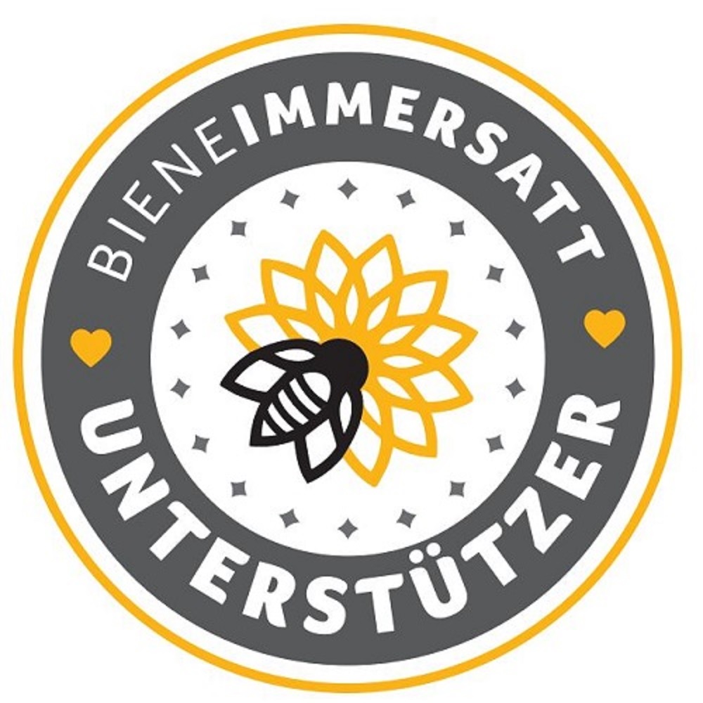 Emblem Blühwiesen- und Bienenpatenschaft