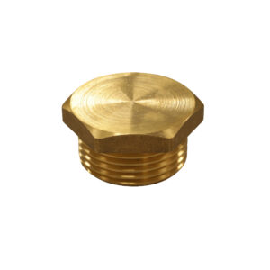 SIROCCO Messing Stopfen 1" AG mit Sechskant