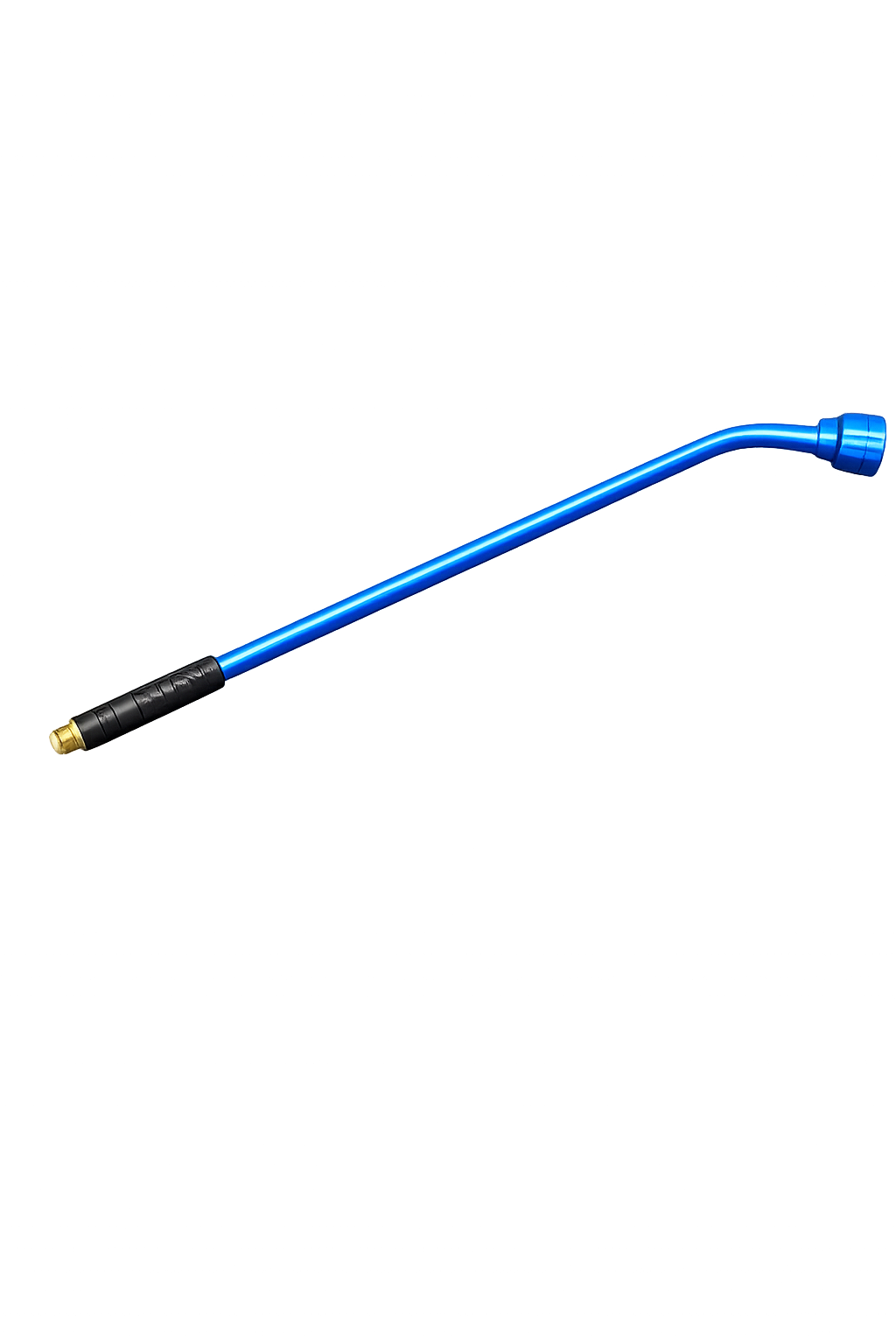 Siro-Soft Gießstab Comfort Leichtmetall Steck-Anschluss blau