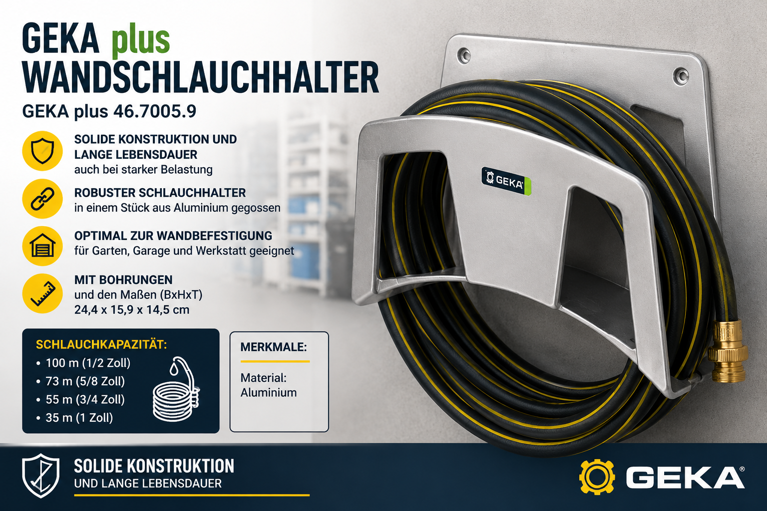 GEKA plus Wandschlauchhalter GEKA plus 46.7005.9 – Bild 3