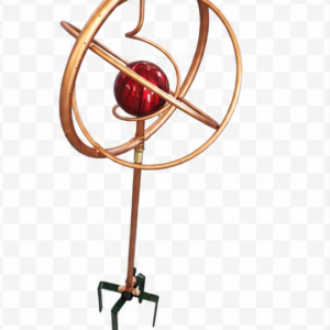 SIROCCO Regner aus Kupfer mit rotem Ball
