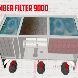 AQUAKING Red Label 3 Kammer Filter Small 9000