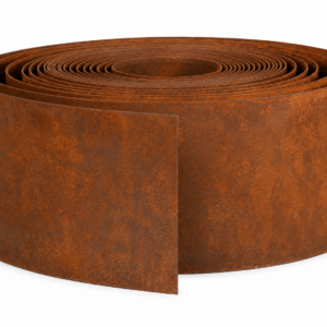 SIROCCO Beeteinfassung Rasenkante Cortenstahl 14cm