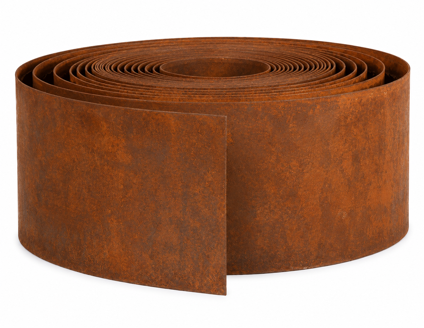 SIROCCO Beeteinfassung Rasenkante Cortenstahl 14cm