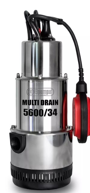 Elpumps Tauchdruckpumpe Multi Drain 5600/34