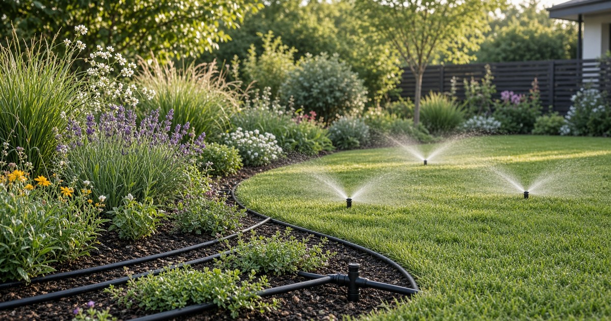 Bewässerungssystem Garten – Tropf und Regner